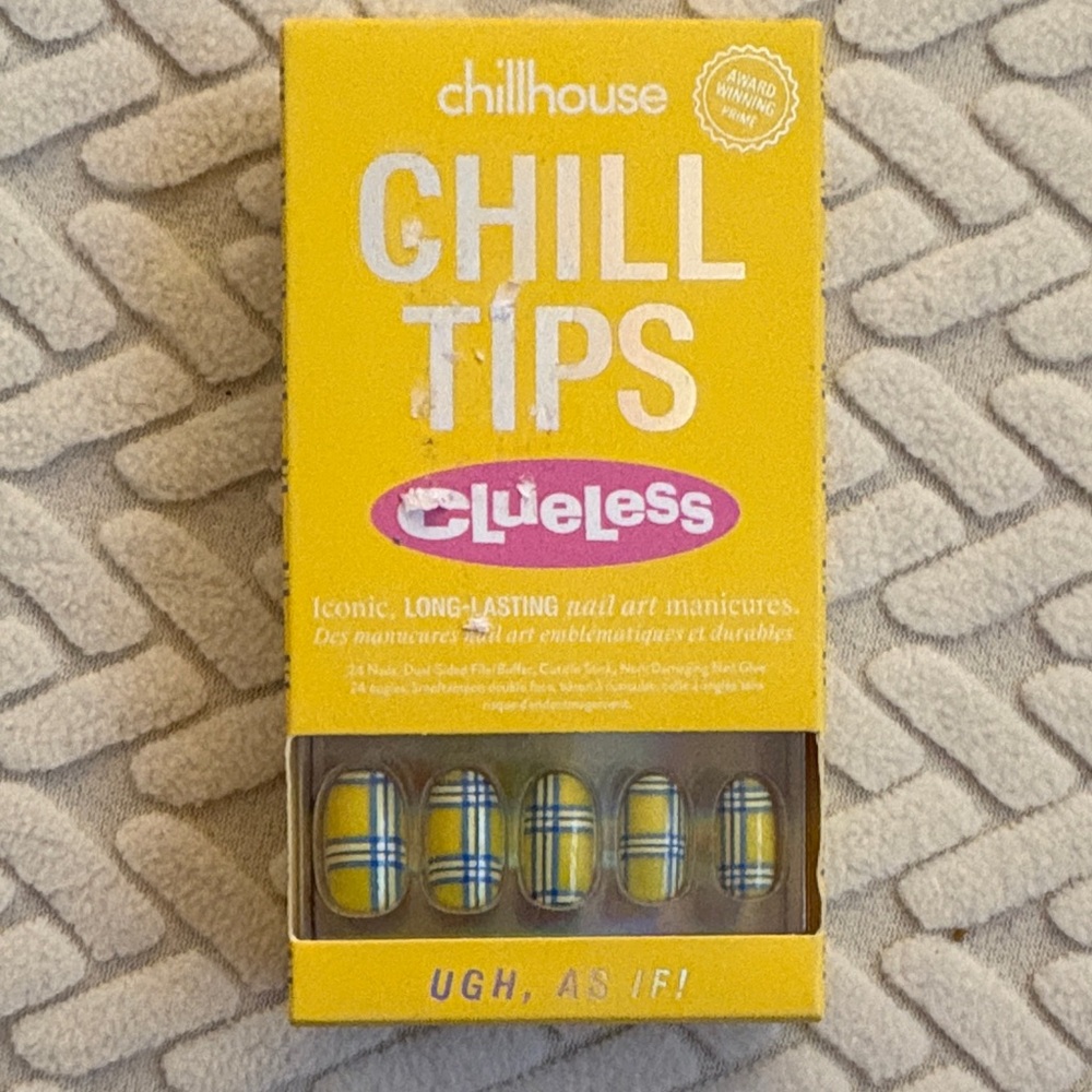 Hill House Yellow and Blue Chill Tips -NWT